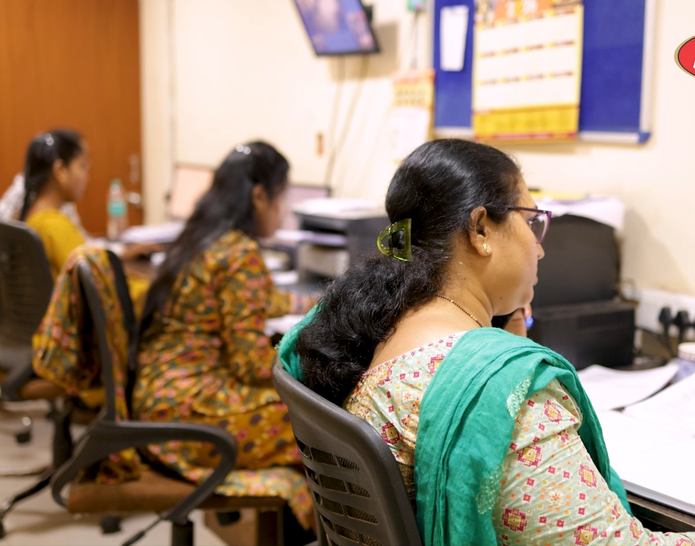 Our office team at work at Prime Agro, Bhubaneswar